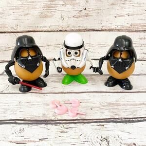 STAR WARS Mr Potato Head Darth Vader Storm Trooper Bundle